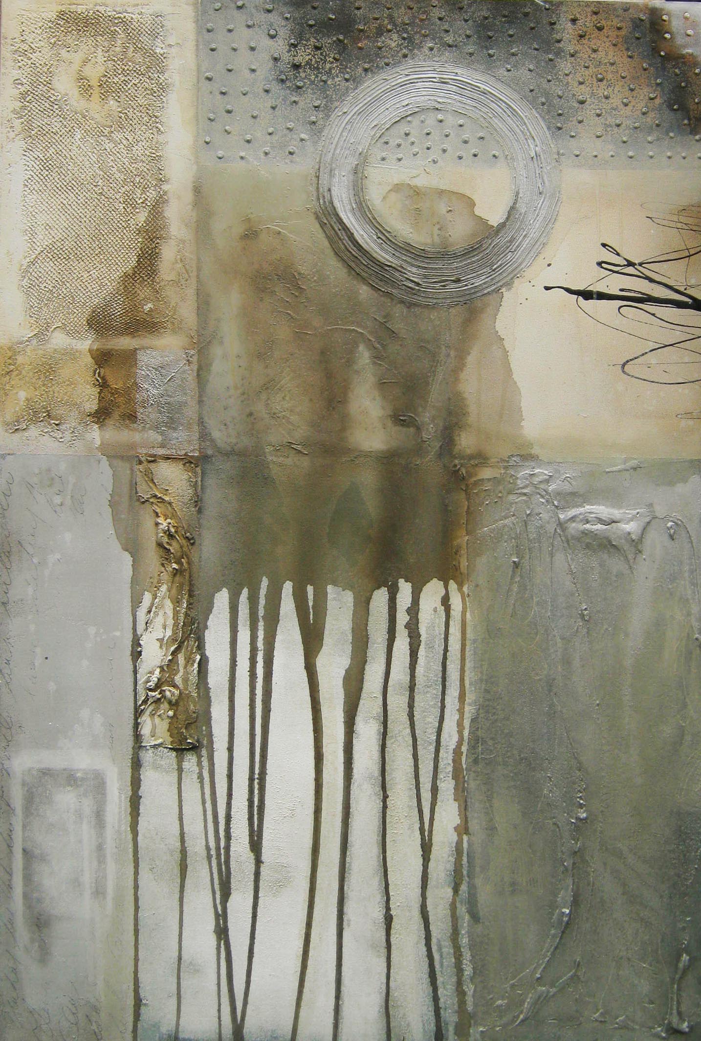 Vicky Sanders Abstract - Moon Dust