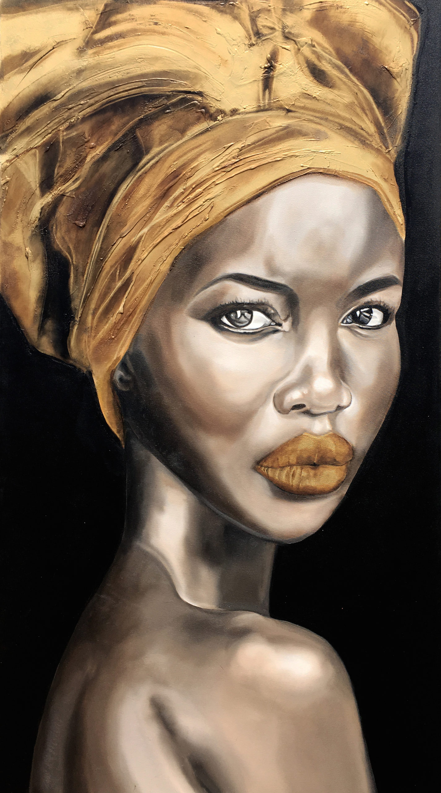 african portrait #2 – realistic